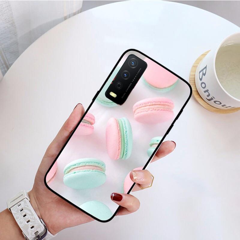 Macaron Handyhülle für VIVO Y31 Y21S Y21 Y15S Y53S Y11S Y12 V21 V21E Y20 Y70 1907 V17Neo Y21S Y33S Y72