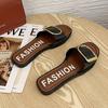 New versatile fashion thick heel Roman high heels summer Korean version ins tide fairy style one word buckle belt women sandals