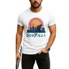 Godzilla T-Shirt – Retro Sunset Graphic Tee for Kaiju Fans Godzilla