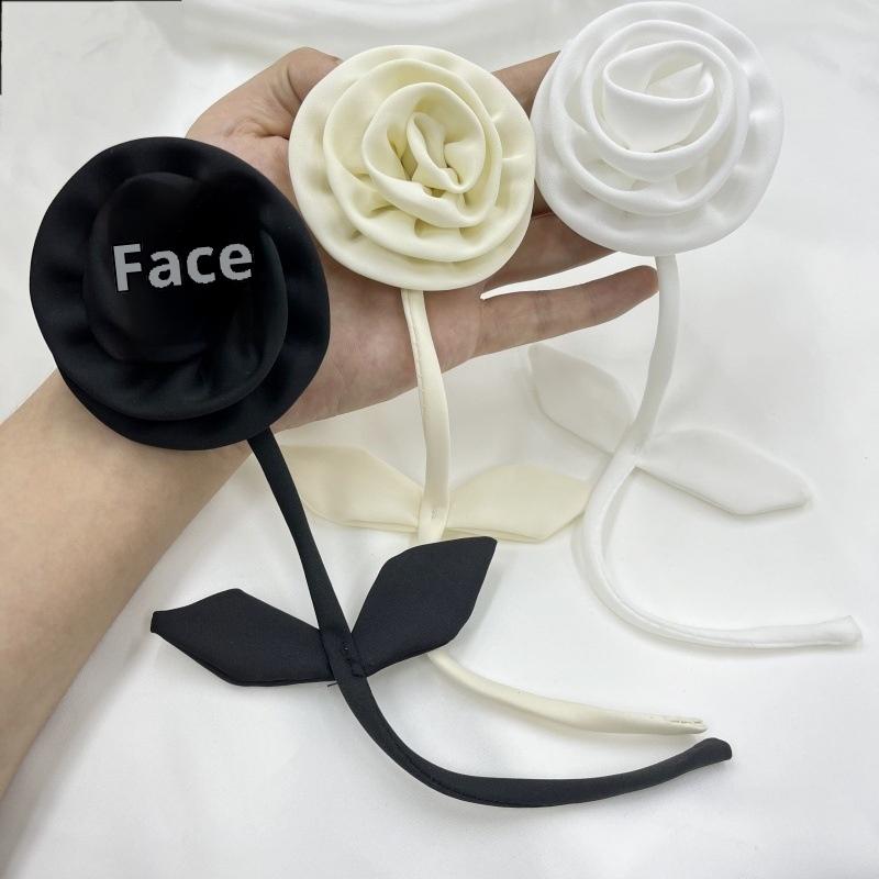 Rose Flower Brooch Pins Elegant Big Flower Brooches Party Ornaments Gifts For Women Girls