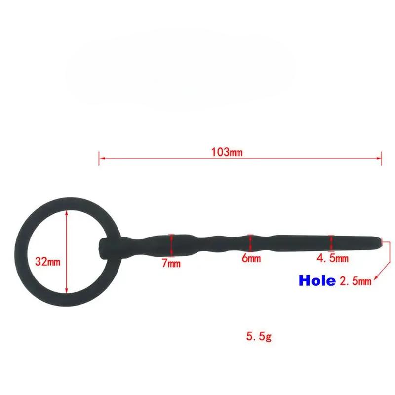 Silikon Harnröhre Männlicher Penis Plug Röhre Harnröhrenkatheter Dehner Sound Dilator Erotisches Erwachsenen Sexspielzeug Für Männer Harnröhrenspielzeug