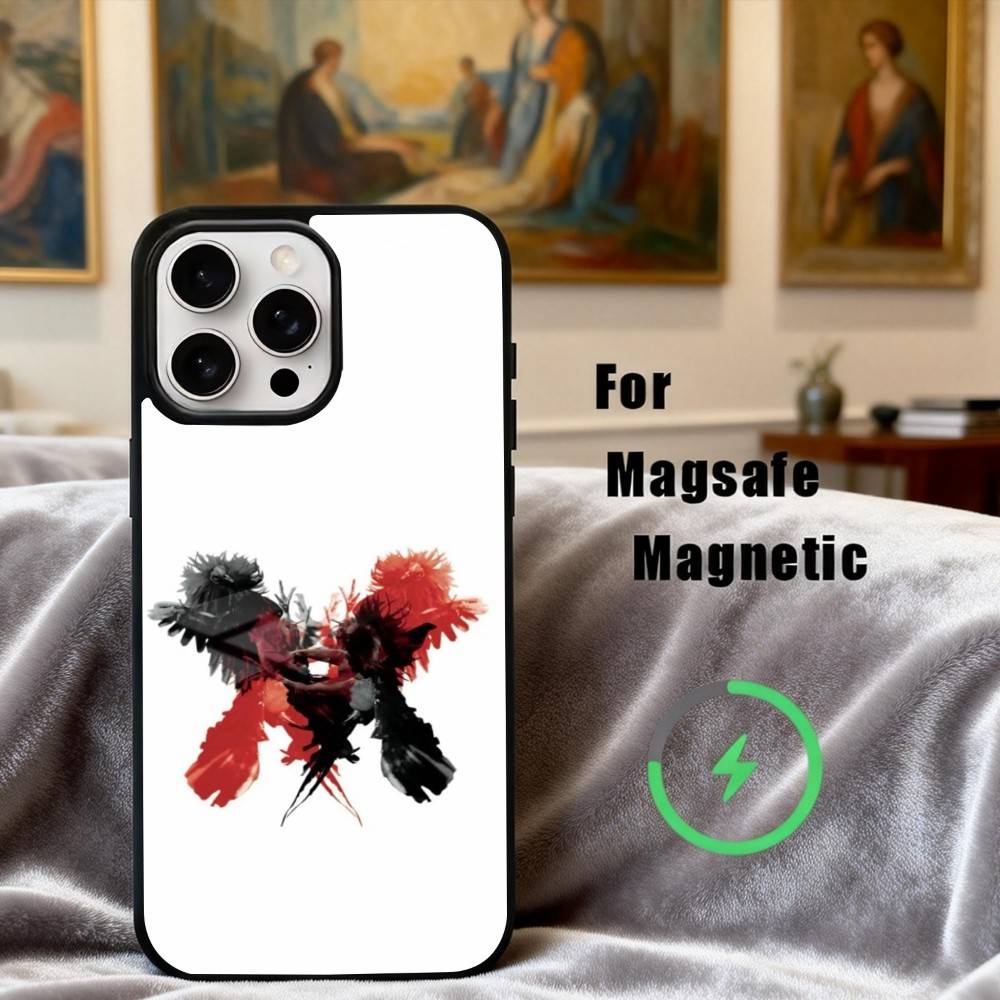 

Electrifying K-Kings of Leon Band Phone Case For iPhone17,16,15,14,13,12,11 Plus,Pro Max Magnetic For Magsafe Wireless Charging iPhone15