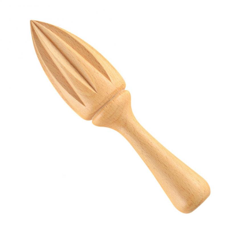 Creative Wooden Fruit Juicer Orange Lemon Squeezer Mini Hand Press Manual Squeezer Extractor Exprimidor Ten-corner Design Juicer