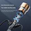 New Stereo Over-Ear Wired Headphones with Live Singing and Reverb Monitoring for K-Song Recording