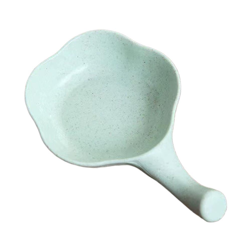 Mini Seasoning Bowl All-purpose Wheat Straw Seasoning Small Dish with Handle Sauce Vinegar Seasoning Dish Sauce Snack Plate 1pcs
