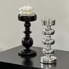 European Style Minimalist Candlestick Elegant Candle Stands Glass Candle Holders  Home Room Decor