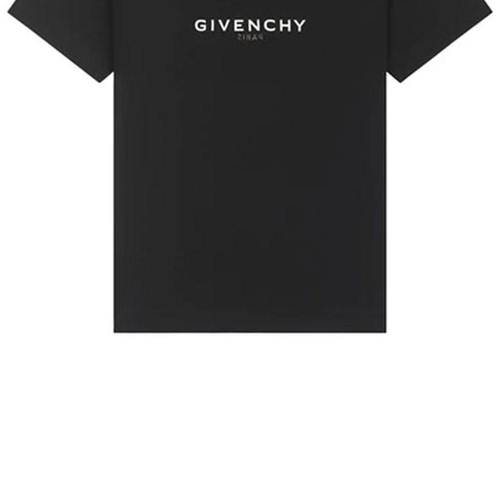 Givenchy Logo Printed Oversized Fit T Shirt BM71533Y6B-001