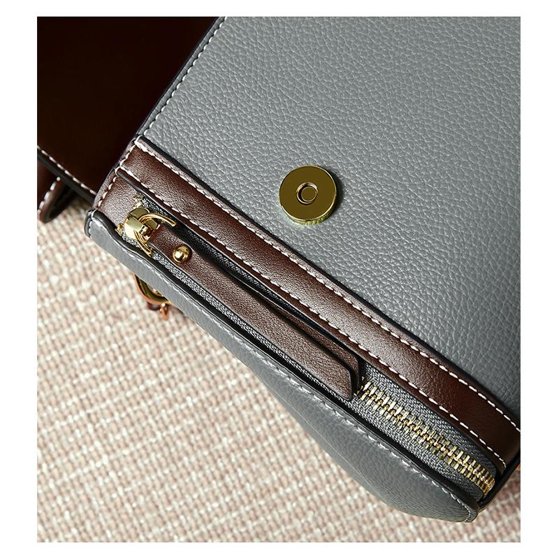 Frühling und Sommer Neue Mode Einfach All-Match Damenhandtasche Hochwertige Große Kapazität Ein-Schulter Umhängetasche Kleine Quadratische Tasche