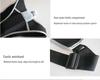 Reflektierende Outdoor-Sportweste mit Handy- und Wasserflaschen-Brusttasche zum Laufen, Radfahren und Bergsteigen