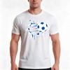 Soccer Tshirt Summer Casual Cotton Tee Oversized Streetwear Tops Vintage Graphic Print Loose Fit Short Sleeve 100 Cotton