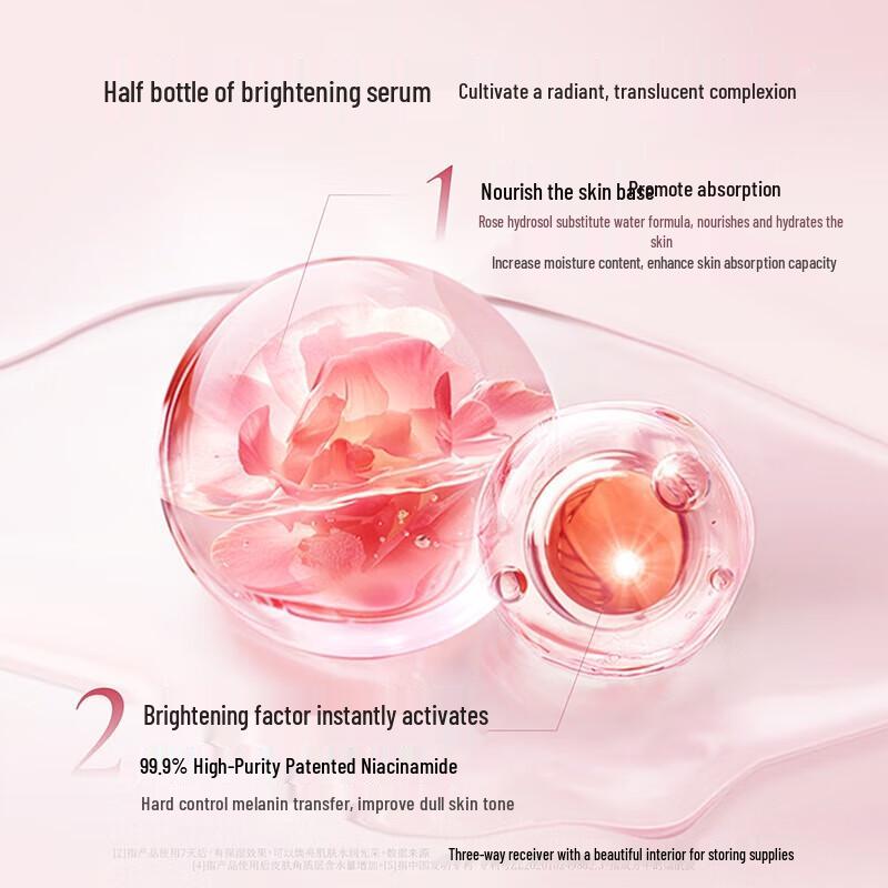 Ban Mu Hua Tian Rose Hydrosol Brightening Shower Gel