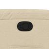 Recliner Chair with Lift Assist Cream Fabric