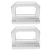 Aluminum Alloy Front Tow Hooks Replacement For Ram 2500 3500 2WD 4WD 2003 2018 68171791AA Heavy Duty D Ring Shackle