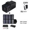 200W Powerbanka Přenosný solární generátor Zásoba energie Mobilní napájecí zdroj Venkovní UPS Baterie