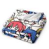 Bocchi the Rock Plush Blanket Girls Boys  Flannel Bedding Throws For Couch Chair Warm Soft Custom Quality Bedspread Gift
