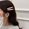 Cream Color Polka Dot Hairpin Side Clip Female Side Bang Premium Duckbill Hairpin  New Hair Accessories Sweet for Women Girl
