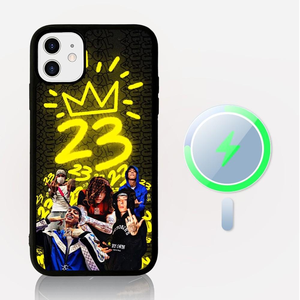 UK Drill Rapper Central Cee Phone Case Magnetic Case For IPhone 16 14 13 12 11 15 Pro Max Plus For Magsafe Wireless Charge Cover