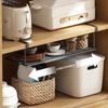 Under Shelf Storage Basket Organizer,Adjustable Hanging Under Cabinet Add-on Storage Racks Slide-in Baskets Organizer