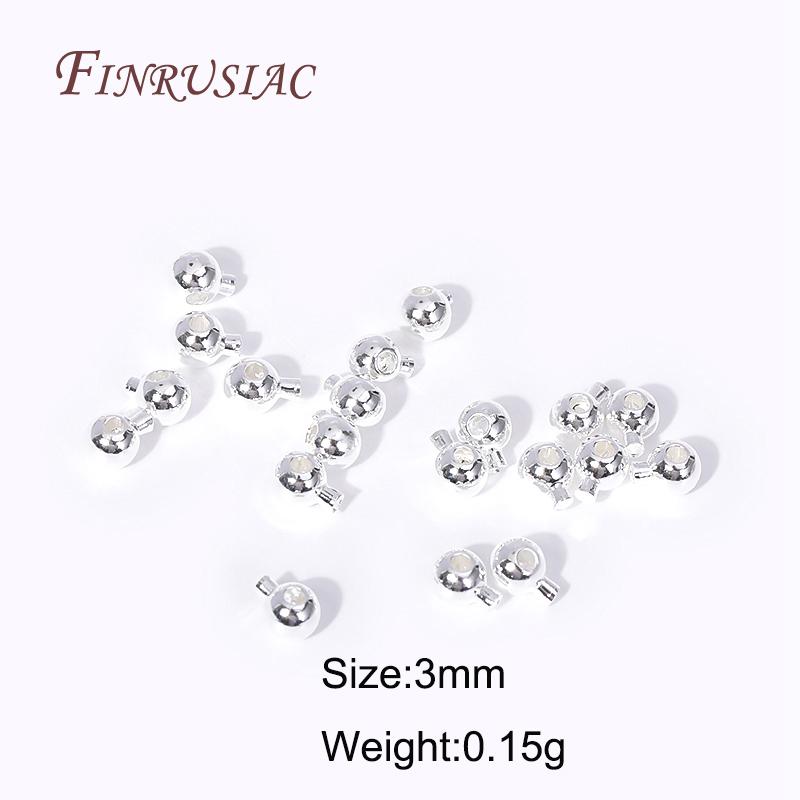 Wholesale End Caps for Memory Wire,18K Gold Plated Brass Metal Crimp Beads End Beads Clip Clasps For Jewelry Making