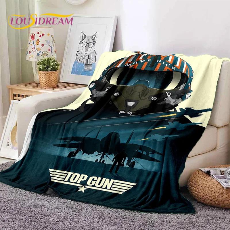 Top Gun Sign Tom Cruise Fighter Soft Flannel Blankets,Throw Blanket Comfortable Blanket for Picnic Beds Sofa Home Bedroom Gifts