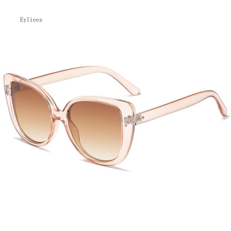 Oversized Cat Eye Sunglasses Women Big Frame  Luxury  Fashion Square Sun Glasses for Ladies Retro Trendy Cateye Eyewear