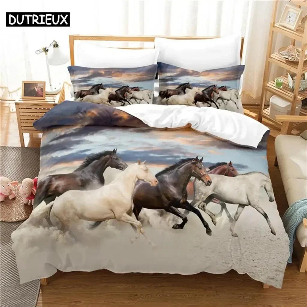 Adorable Lovely Dog Comfortable with Soft Fabric Duvet Comfortable Quilt Cover Pilowcase Beding Set Children Bedrom Decoration Home Textile