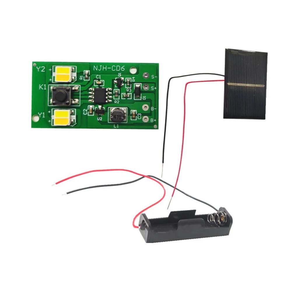 Portable Lantern Light Control Circuit Board Dual Color Solar Light Controller Module Strong Ornamental for Outdoor Garden Light