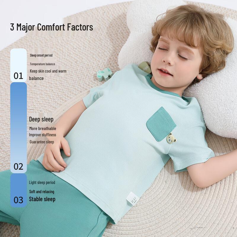 Classic Teddy Kids' Cooling Pajama Set
