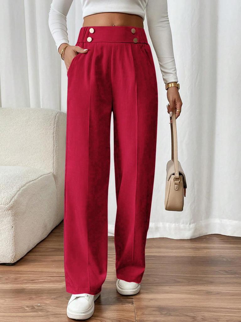 2025 Women's High Waist Slimming Casual Pants for Summer