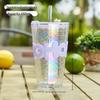 Shangqi Portable Glass Straw Cup