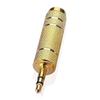 3.5mm Male To Female 2RCA Auditory Connector Computer TV 3.5 6.5 Plug Female Auditory Adapter