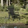VidaXL Fishing Chair with Foldable Armrest Green, Fishing Seat, Folding Fishing Chair, Fishing Chair, Chair of 4006416