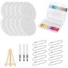 Magics 3D Foam Texture Painting Kits Magics Puff Paint with Bubble Drawing Pen Art Supplies for Kids