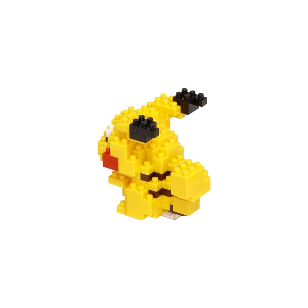 Nanoblock Pocket Monsters Pikachu Building Set 150 Pieces Collectible Toy