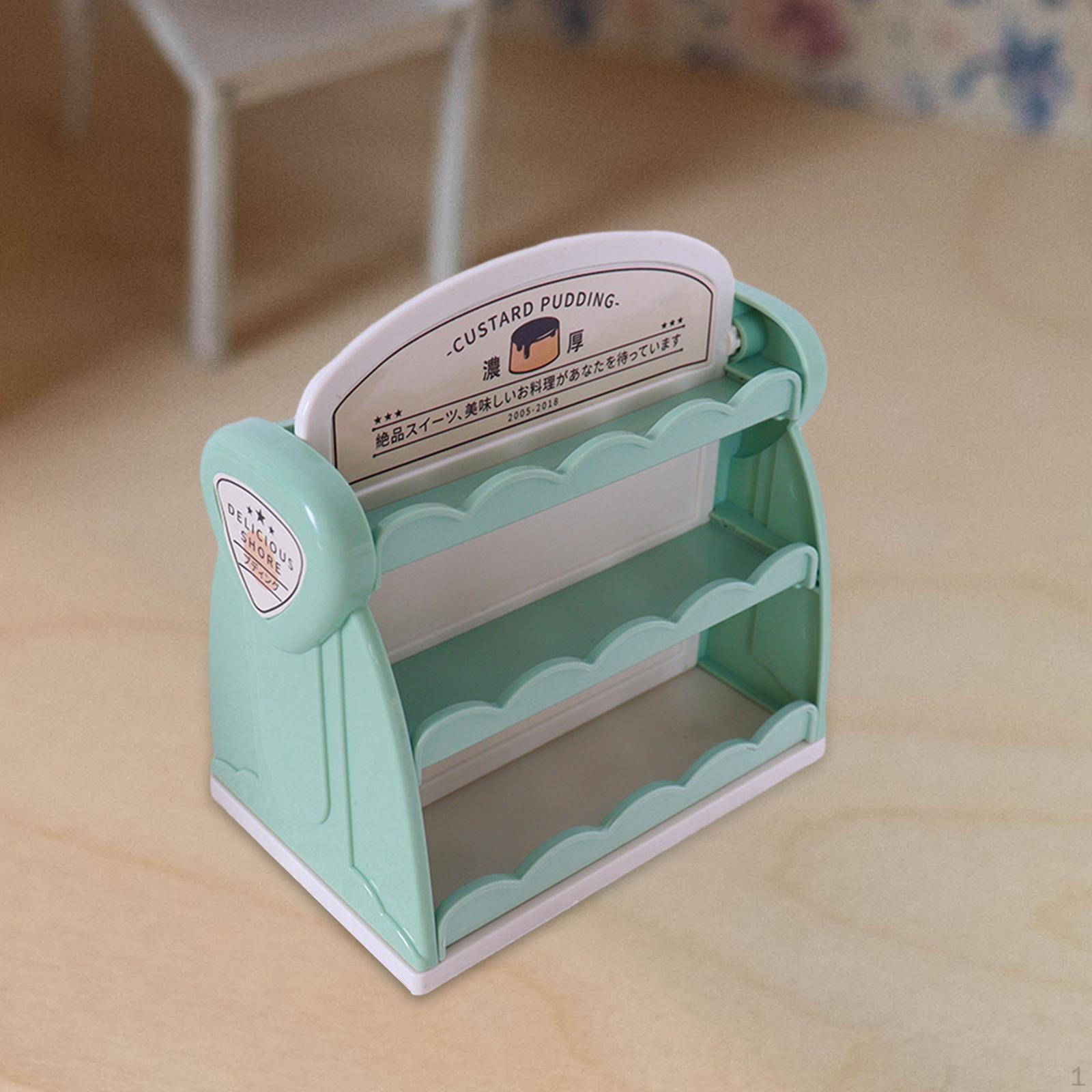 

1:12 кукольных полок для демонстрации аксессуаров для кукольного домика миниатюрная обучающая стойка для демонстрации закусок своими руками Style B