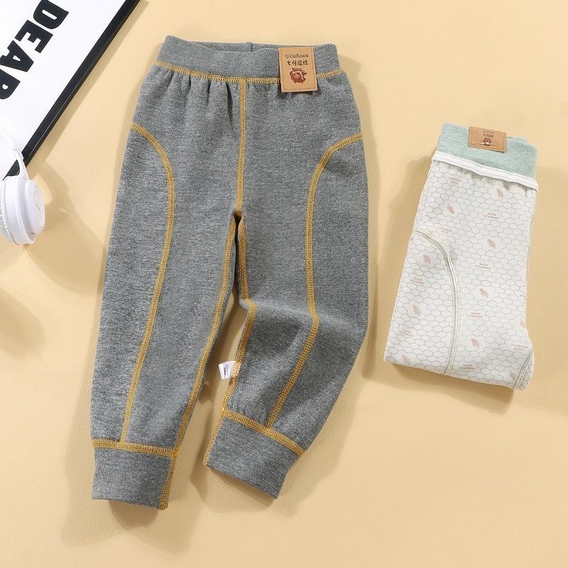 Children's Autumn Pants Thickened Warm Boys Girls Trousers Kids Winter Student Cotton Bottoming Pants Teenager Clothing