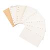 45 Sheets A5 A6 Loose Leaf Notebook Refill Paper Planner Inner Page Point Square Blank Plan Kraft Paper Inner Page Stationery