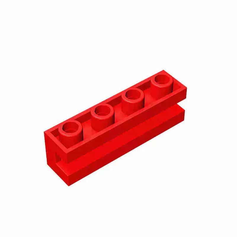 50g/39PCS 2653 Modified Groove 1x4 Building Blocks Moc Compatible with Bricks DIY Children Toys Assembly Tech Parts