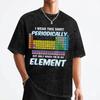 I Wear This Shirt Periodically T Shirt Washed Cotton Harajuku TShirt Retro for Men Women Streetwear Summer Tees