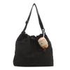 Casual Women's Large Capacity Crossbody Tote Bag with Zipper & Drawstring for Commuting & Sports