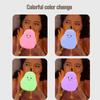 Pat Pat Silicone Pear Night Light - Cute Eye Protection Sleep Companion for Girls