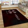 3D Lastest Horro Games R-Resident Evil Rug Carpet for Living Room Bedroom Home Decor,Non-slip Decoration for Sofa Doormat Gifts