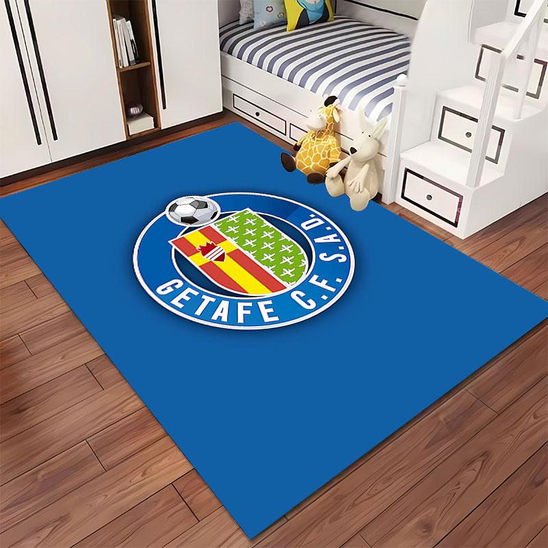 Getafe CF Shield Carpet Design suitable as a non-slip mat for the living room or bedroom sofa