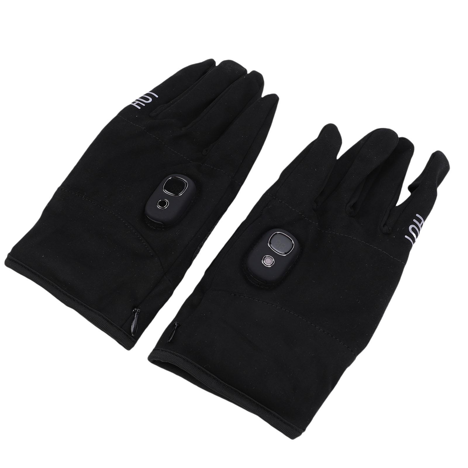 

Electric Heated Gloves for Men Women with 5 Heat Levels USB Rechargeable Winter Cold Weather Outdoor Indoor Hiking Cycling