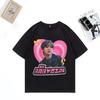 Ateez Yunho Youth Y2k Babygirl Graphics T Shirt Men Women Vintage 100% Cotton Short Sleeve T Shirt Unisex Casual Summer Tops
