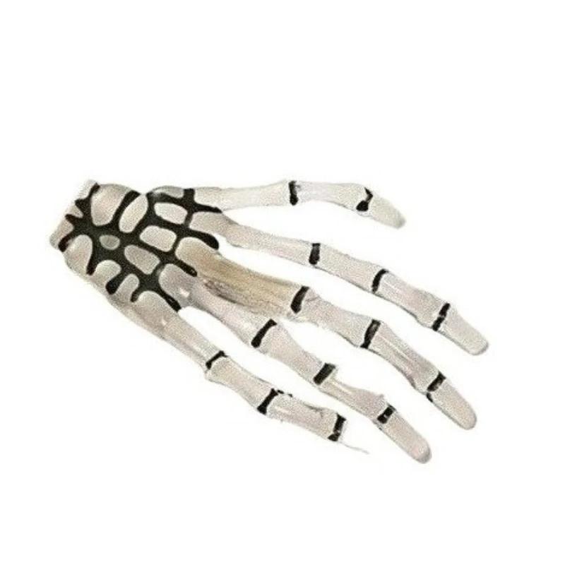 Kreative Halloween Handknochen Haarnadel Lustiger Kopfschmuck Haarnadel Kleid Haarschmuck Requisiten Accessoires