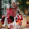 Artificial Glitter Berry Stems Red Gold Silver Powder Berry Branches Xmas Tree Wreath Decoration Party New Year Table Ornament