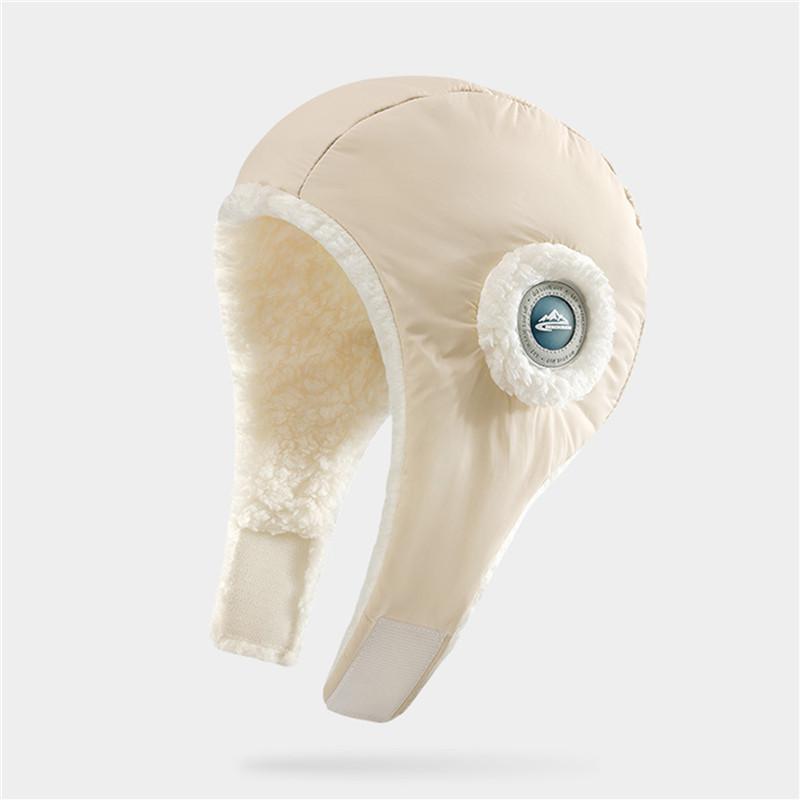 Winter Men's and Women's Windproof Pullover Padded Warm Ear Protection Cap