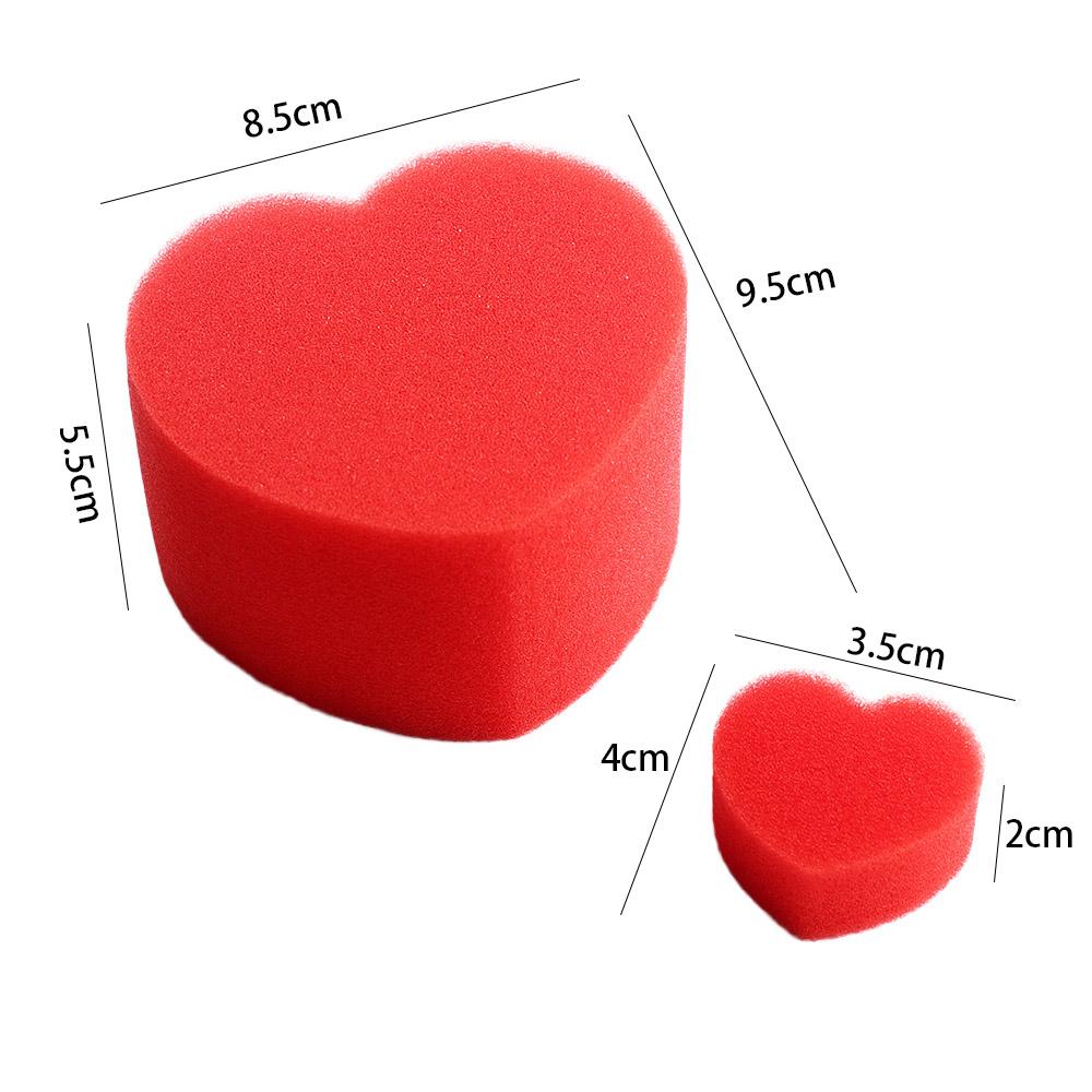 Heart Love Accessories Magic Tools Magic Trick Magic Props Magic Sponge Ball Magic Red Sponge