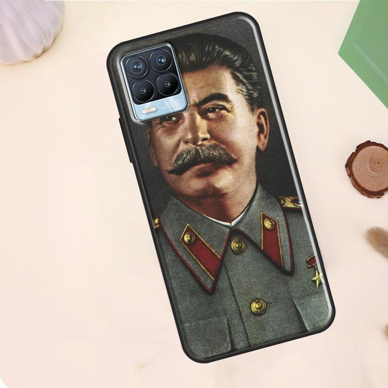 Russian Commander Stalin Case For Realme C75 C63 C61 C55 C51 C53 C35 C65 C67 C71 11 12 13 14 15 Pro Plus GT6 GT7 Pro